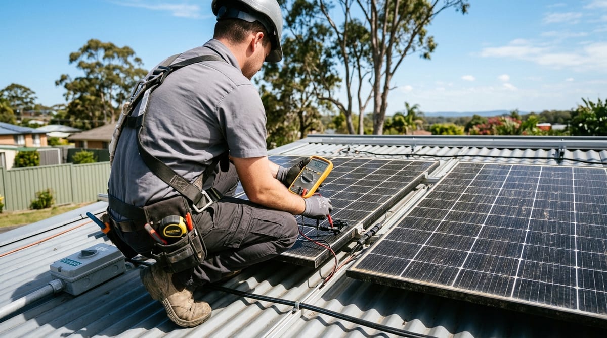 Solar Panel Repairs & Fault-Finding