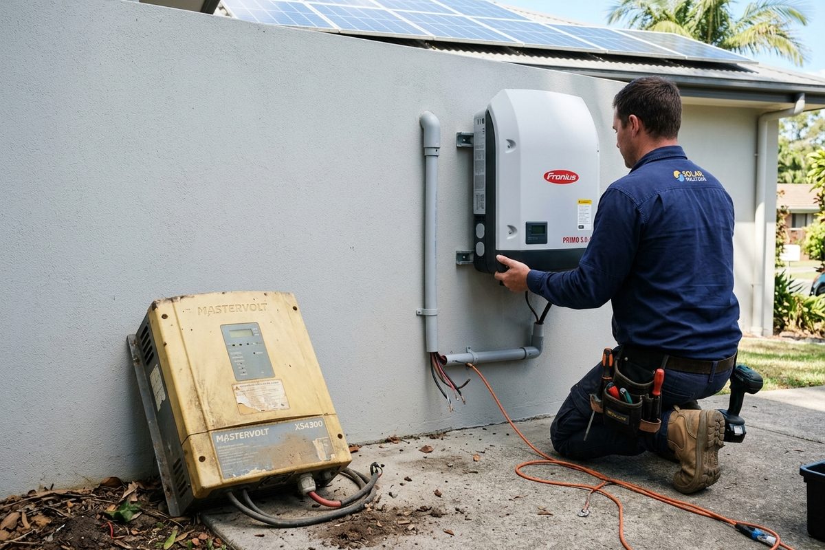 Replacing an End-of-Life Solar Inverter on the Central Coast
