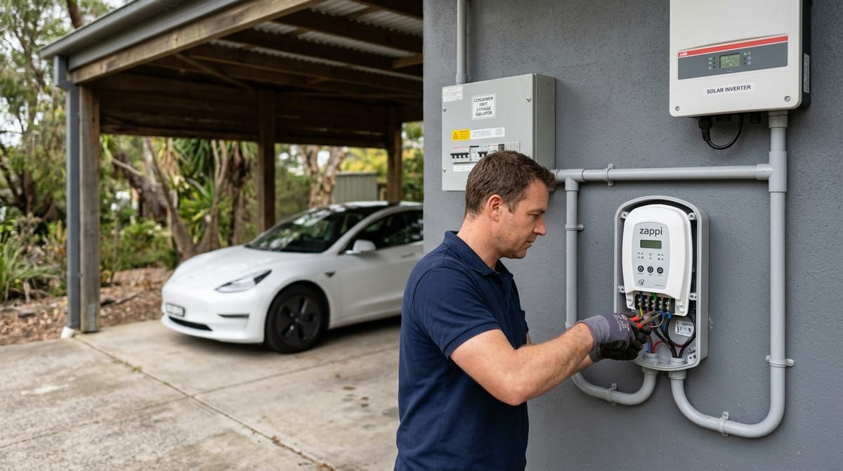 EV Charger Wiring From Your Solar