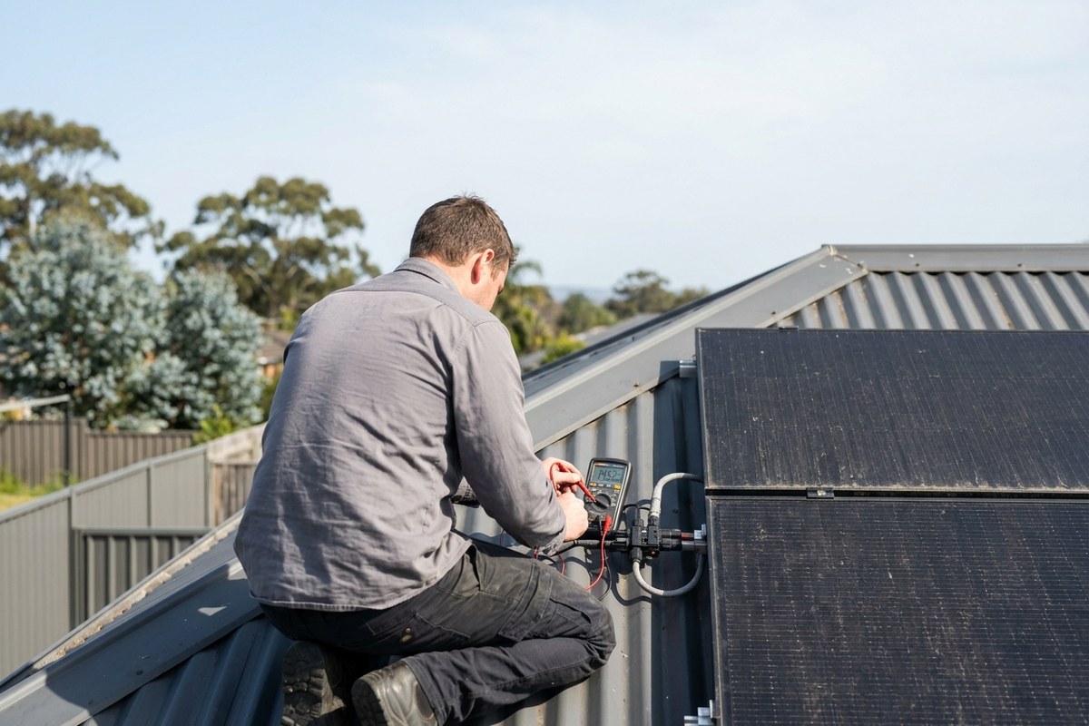 Solar Panel Repairs and Fault-Finding on the Central Coast